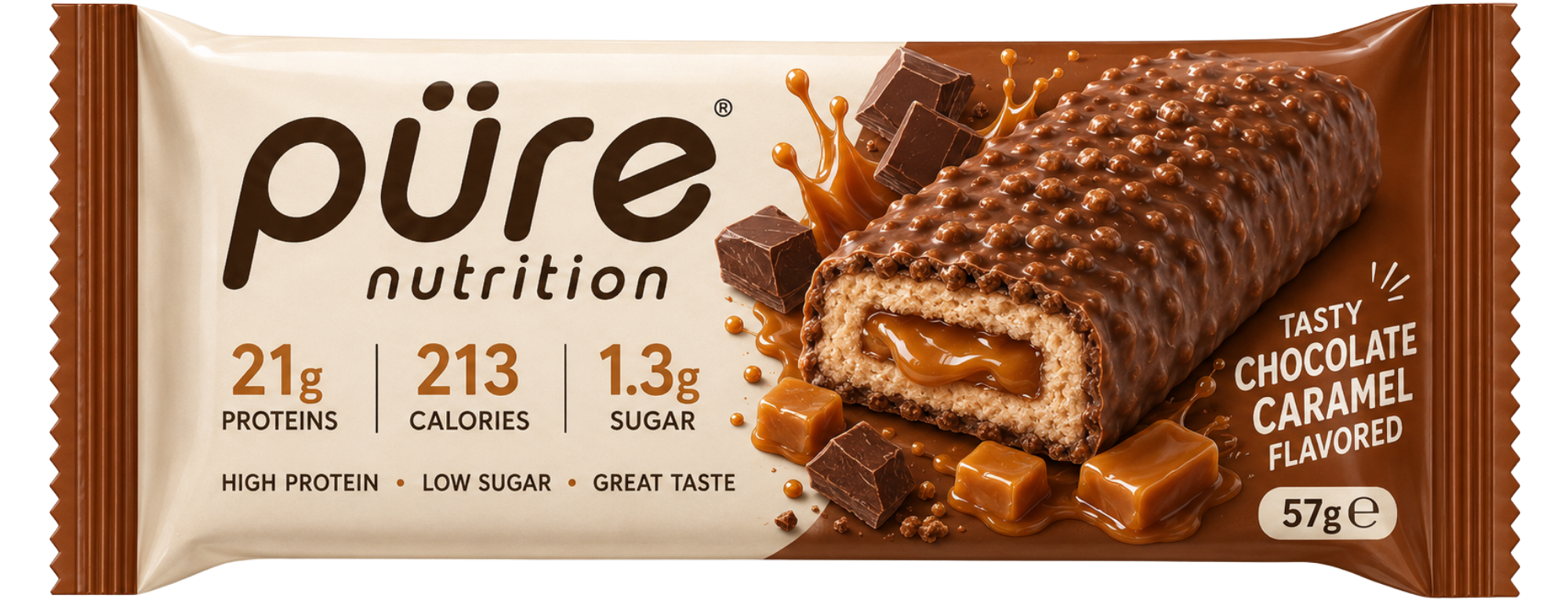 püre Core Bar — Chocolate Caramel