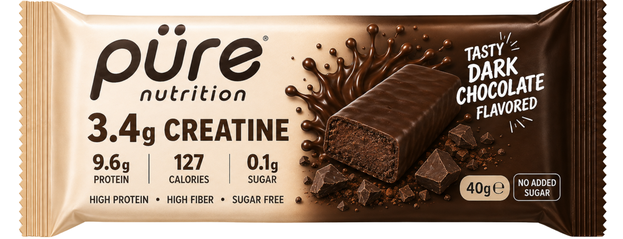 püre Creatine Bar — Dark Chocolate