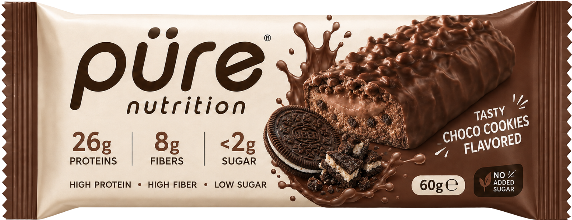 püre Pro Crunch Bar — Choco Cookies