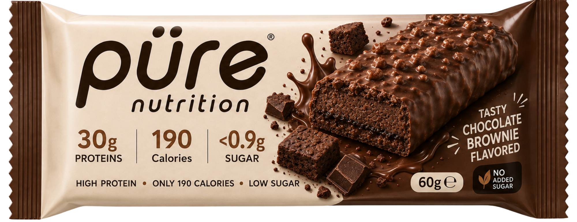 püre Proteine 50 Bar — Chocolate Brownie